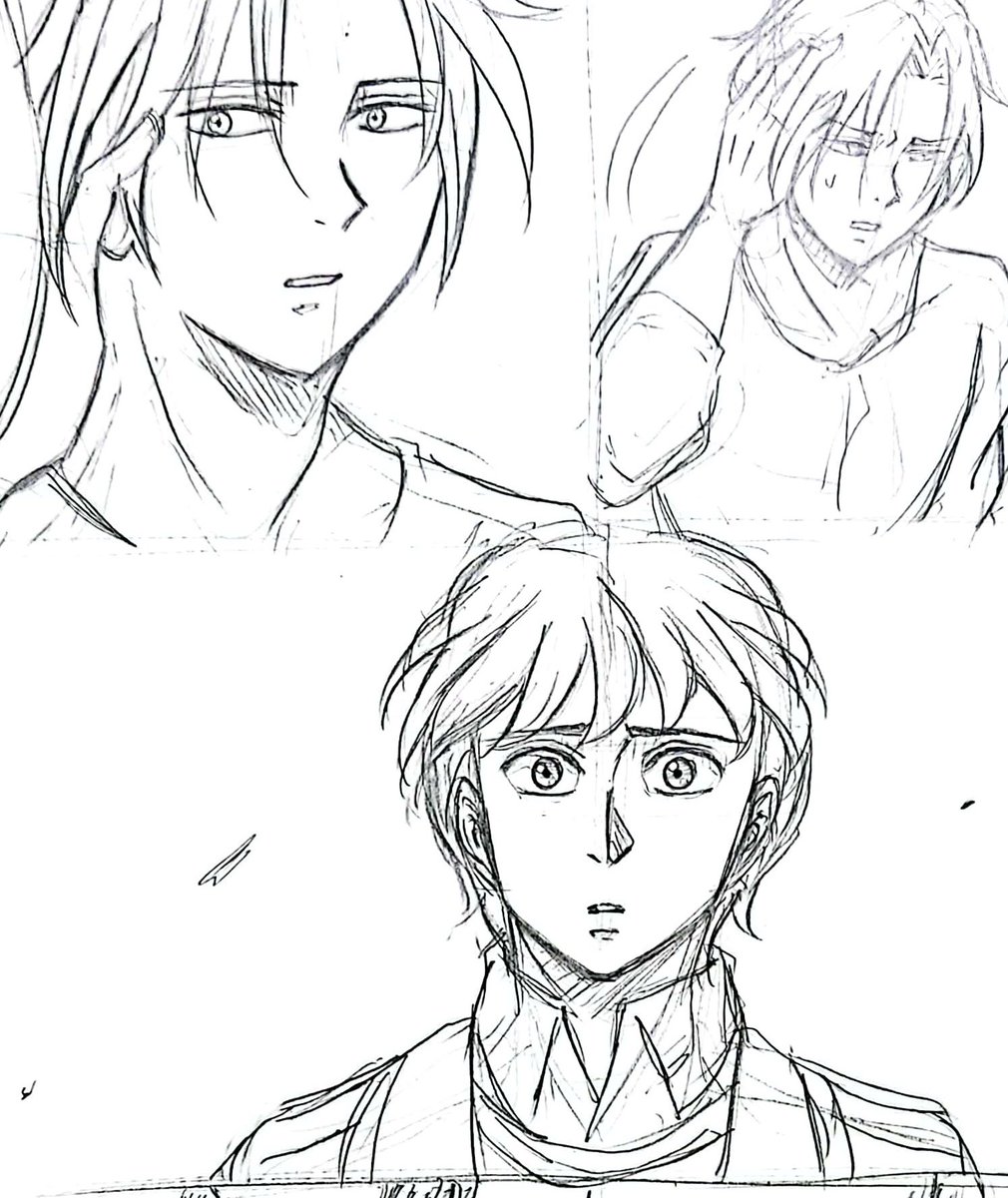 下描きちょっと進めたぞー!! 
