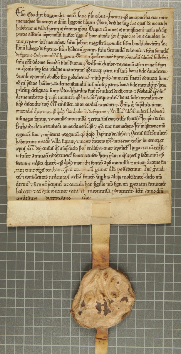 #NouvellesImagesEnLigne 📷 Dans le fonds de l'abbaye cistercienne Notre-Dame de Fontenay, consultez les acquisitions et accords passés avec la commune de Fresne-lès-Montbard (1148-1290) sous la cote 15 H 163. Suivez le lien : archinoe.net/ead/AD21/FRAD0…