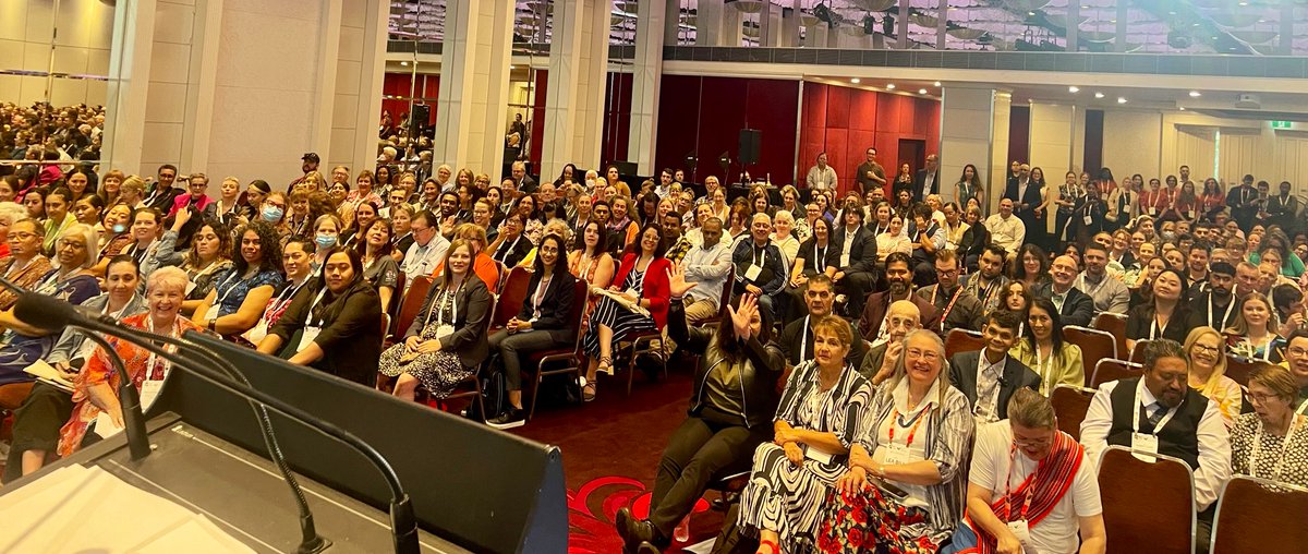 MaryAnneThomas's tweet photo. It was a privilege to speak at the opening of the 3rdWorld Indigenous Cancer Conference this morning in Melbourne, on the lands of the Wurundjeri People. We know that First Nations people around the world continue to suffer poorer health outcomes, including from cancer. #WICC2024 https://t.co/C50bmMAFGo
