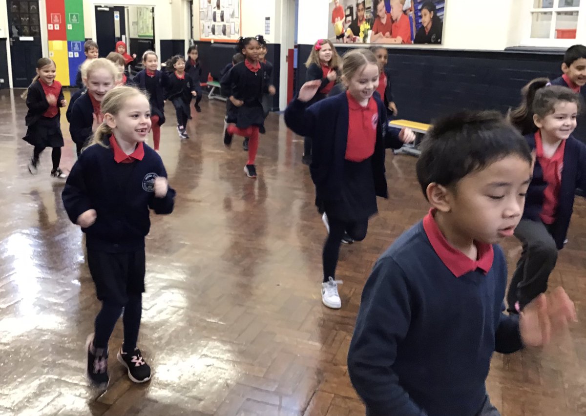 What a great way to start our Birmingham-themed Creative Arts Day - with an ELO Mr Blue Sky Dance Workshop. Great moves Year 2! #KDDKDance