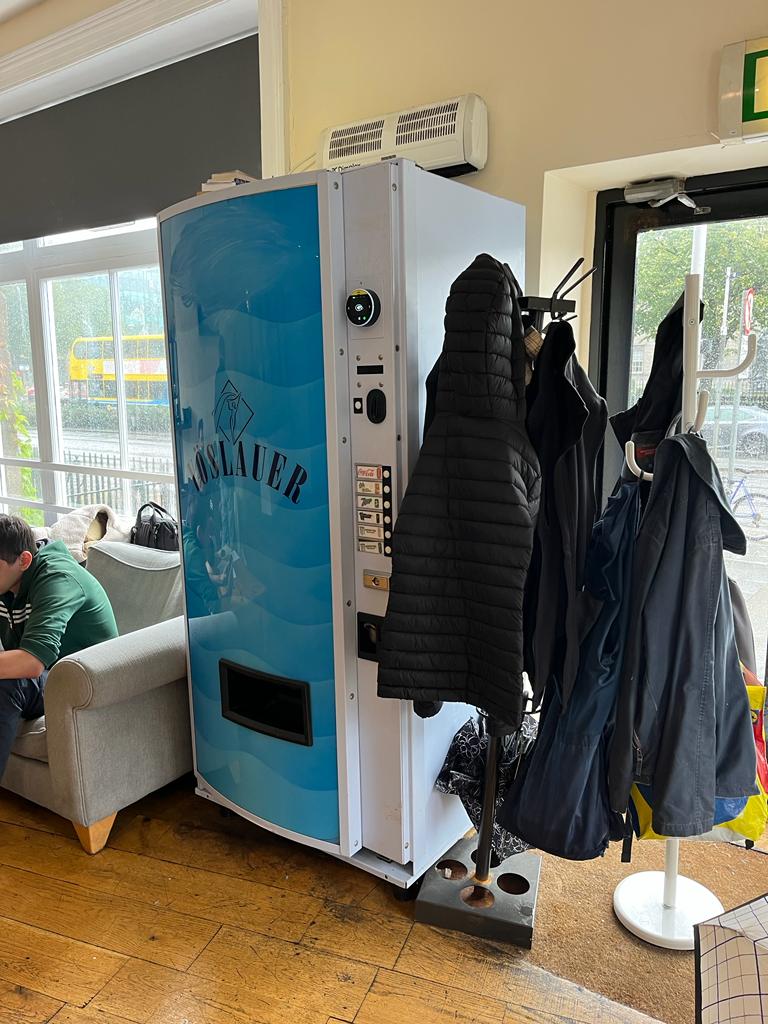 A hostel accommodation center is buzzing with excitement over our vending machine installation 😍 With @sandenvendo and @NayaxGlobal , delivering Global Excellence 🤝 #vendingmachine #vendingireland #TheArtofVending” #dublin #hostel #accomodationdublin