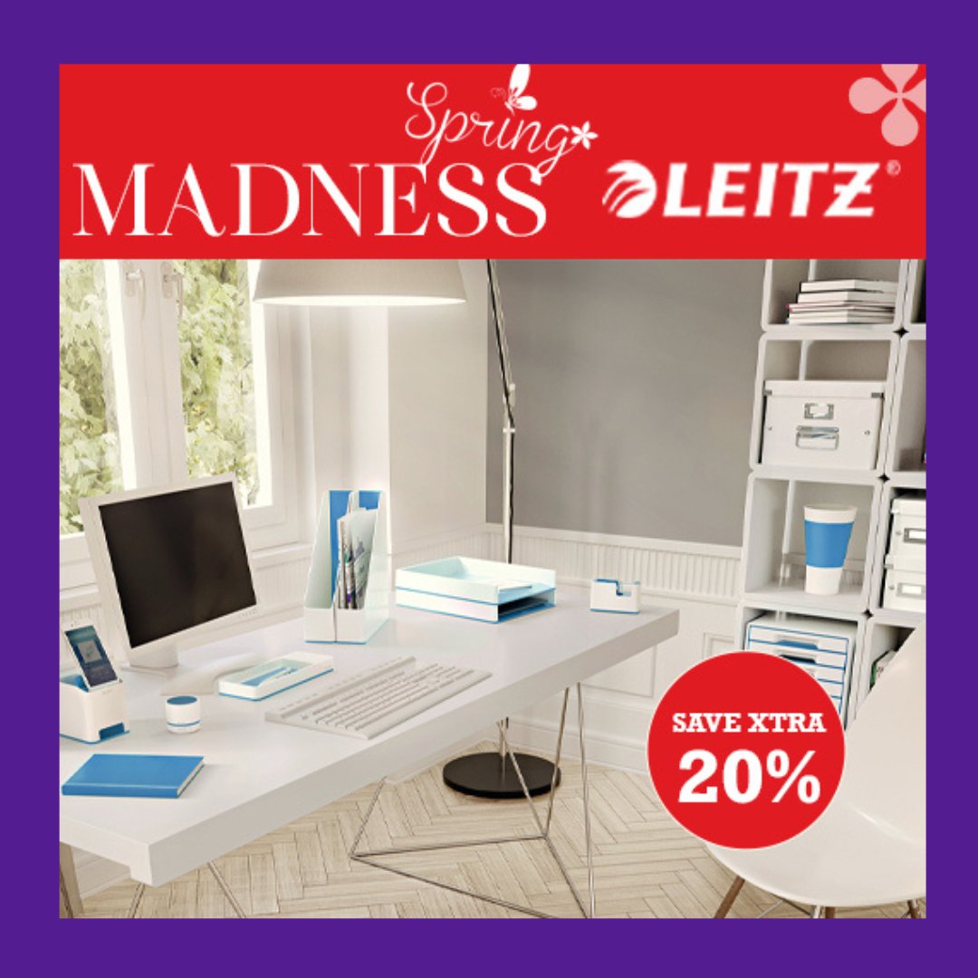 Transform your workspace from dull to dazzling with #Leitz Wow Desktop Accessories! ✨

Save 20% when you order online with us today !

#TheLeitzDesktopCollection #OfficeEssentials #WorkplaceStyle #OfficeDecor #WorkspaceInspo #DeskGoals #OfficeOrganisation