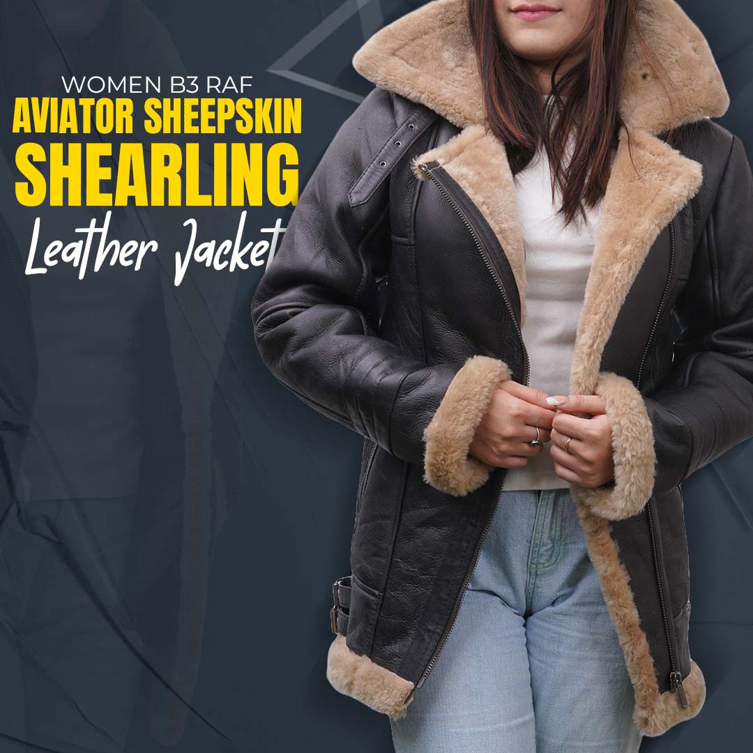 j4jacket's tweet image. Women B3 RAF Aviator Sheepskin Shearling Leather Jacket

Shop now j4jacket.com

#jacket #shearlingjacket #blackshearlingjacket #blackjacket