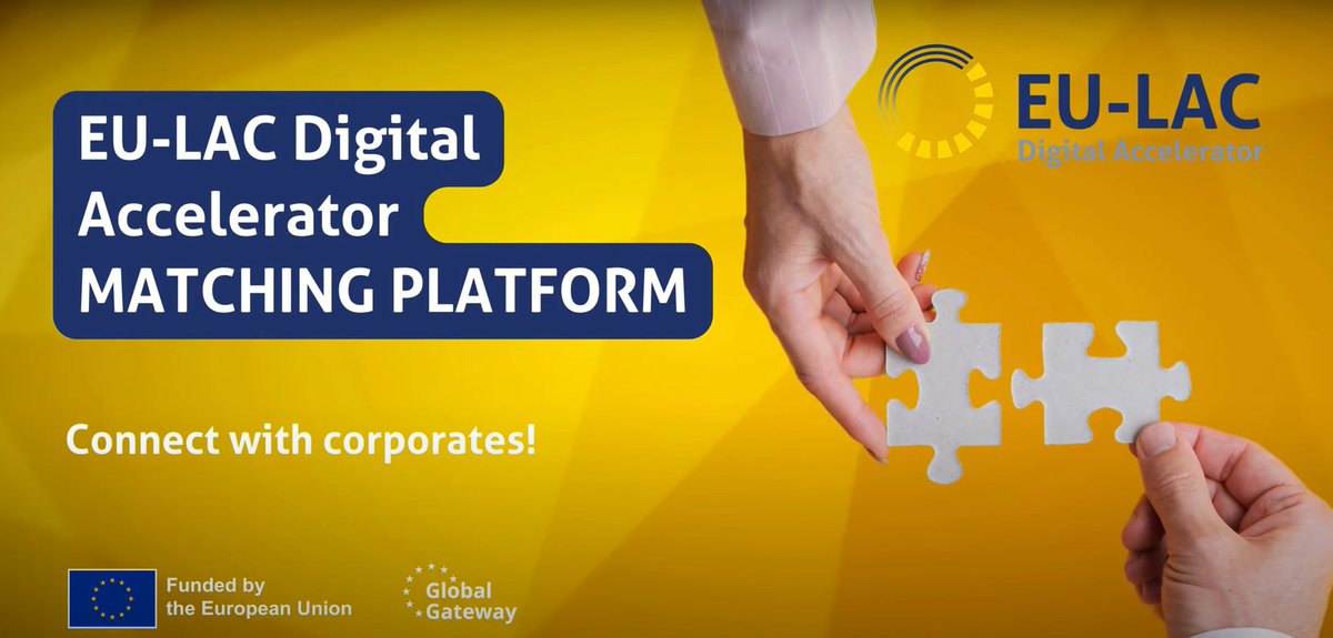 We are introducing the #EBNproject @EU_LAC_Accelera's Matching Platform! 🔍 What is it?  Our dynamic Matching Platform is a dynamic tool that gathers different agents of the innovation and entrepreneurship ecosystem. 🌐 Why use it? Forge impactful digital business partnerships…