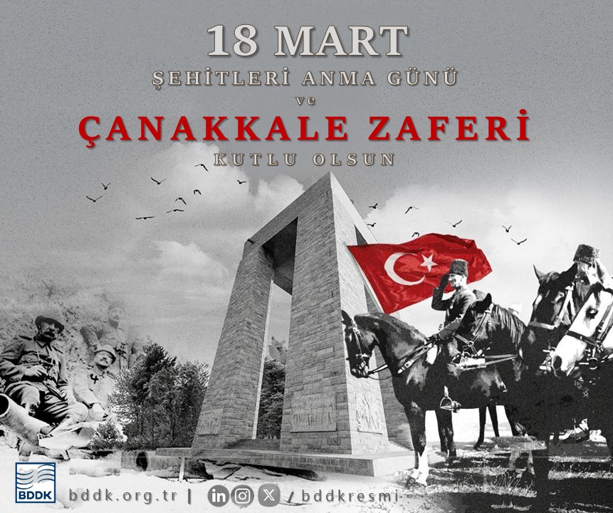 Türk milletinin bağımsızlık ve özgürlük mücadelesine yön veren Çanakkale Zaferi'nin 109. yıl dönümünde, başta Gazi Mustafa Kemal Atatürk olmak üzere, tüm İstiklal kahramanlarımızı rahmet, minnet ve şükranla anıyoruz.