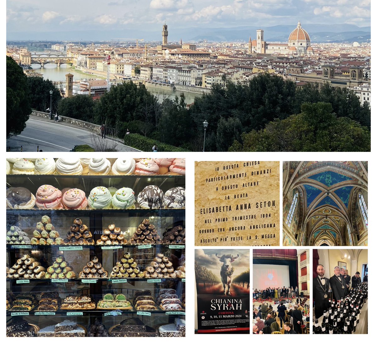 MLeoAdvisor's tweet photo. Arrivederci 🇮🇹 *Thku Silvia Pescatori #Organika #GianLucaBaldetti #Wolfords/Beatties @VisitTuscany @cortonatuscany #Livorno @AscensionSeton @SetonFund @ItalyMagazine #Chianina&Syrah @dellchildrens #DaughtersofCharity https://t.co/PSY55etyeE