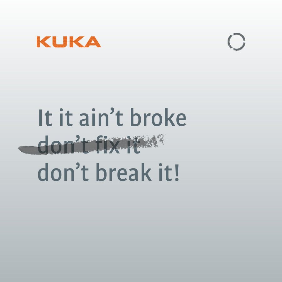 Experience peace of mind with KUKA's WarrantyPro.

An invaluable extension of our standard warranty,  designed to be the bedrock of your peace of mind, this cost-effective solution ensures sustained efficiency in automation ✔️