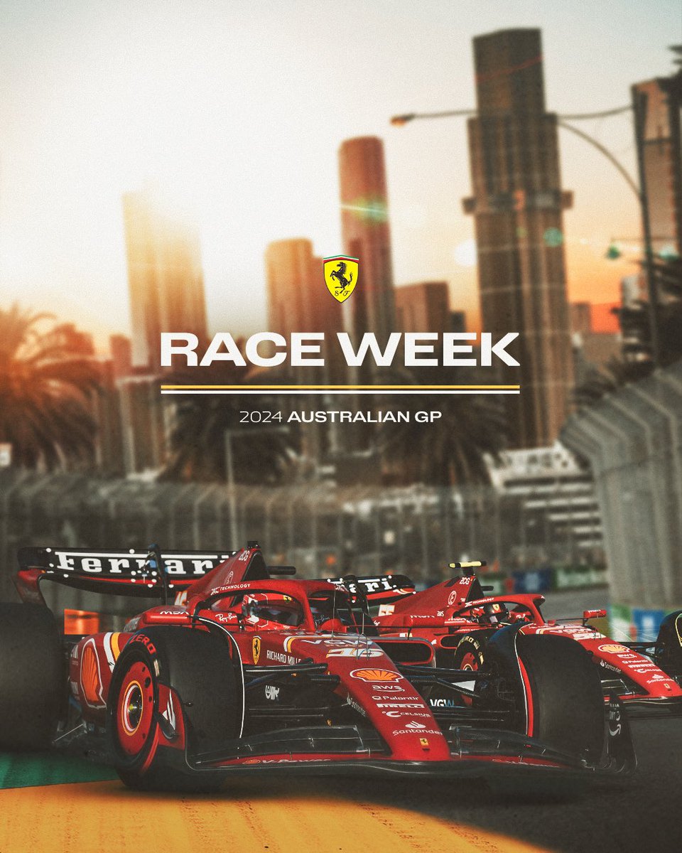 G’day Australia 😎 #AusGP race week is HERE! 😍