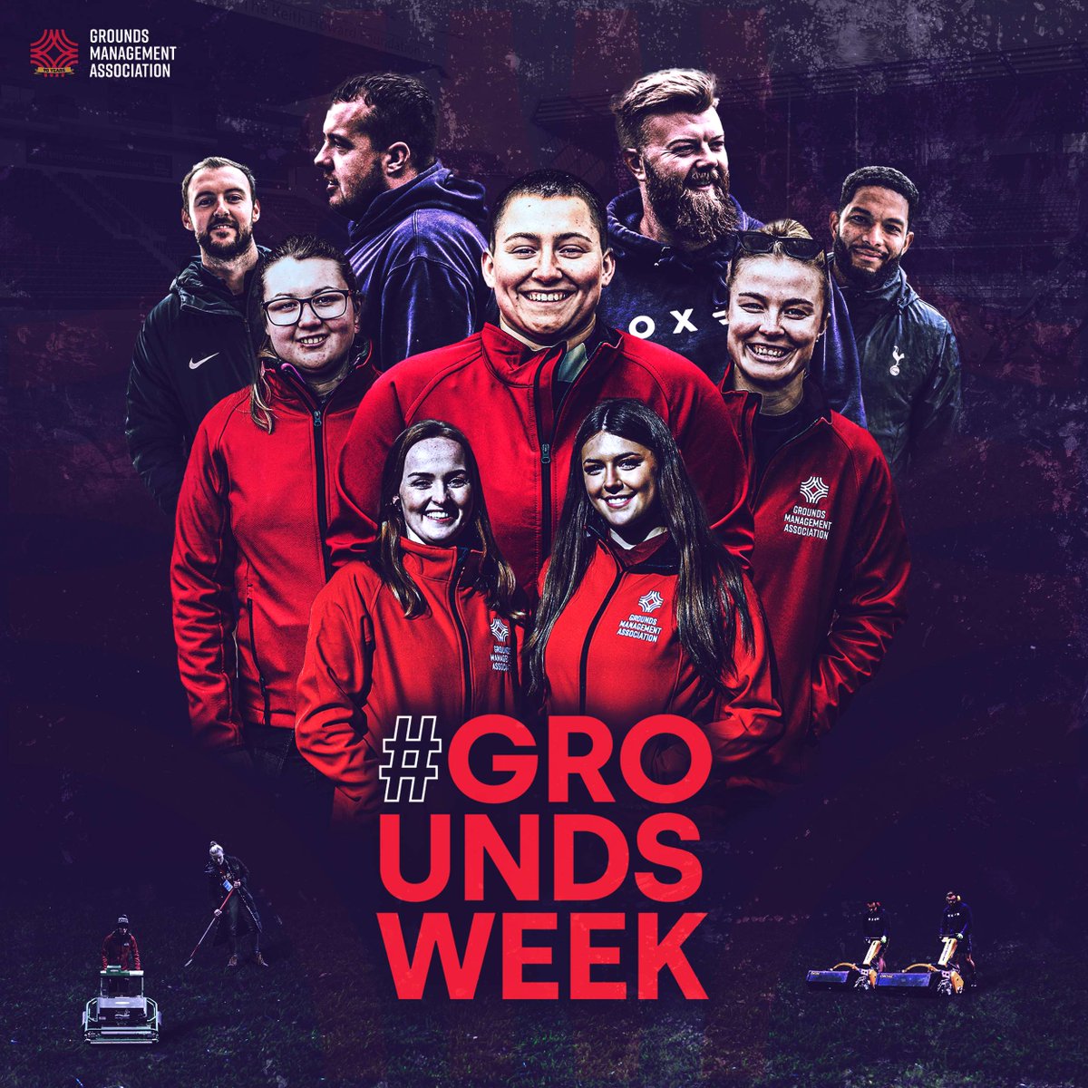 #GroundsWeek2024 is here! 👏 Without the daily grind of groundstaff, sport would not be possible, so join us as we shout from the rooftops about the incredible people within the industry. Find out how you can show your support for the sector by visiting thegma.org.uk/groundsweek