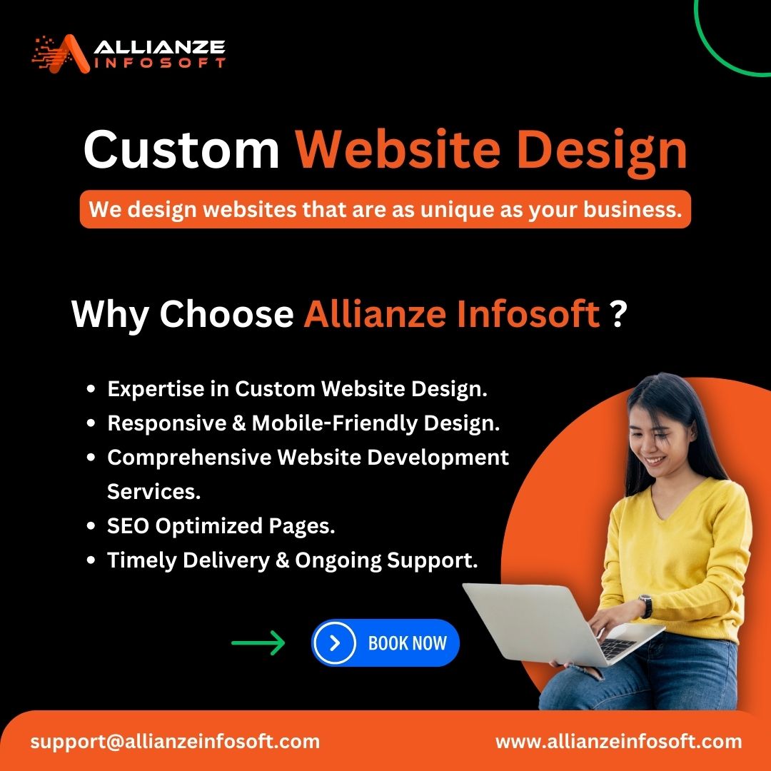 allianze_info's tweet image. Upgrade your online presence with @Allianze_Info's #customwebdesignservices.
Get visually stunning, #SEOoptimized, and responsive website designs that boost conversions & enhance your brand.