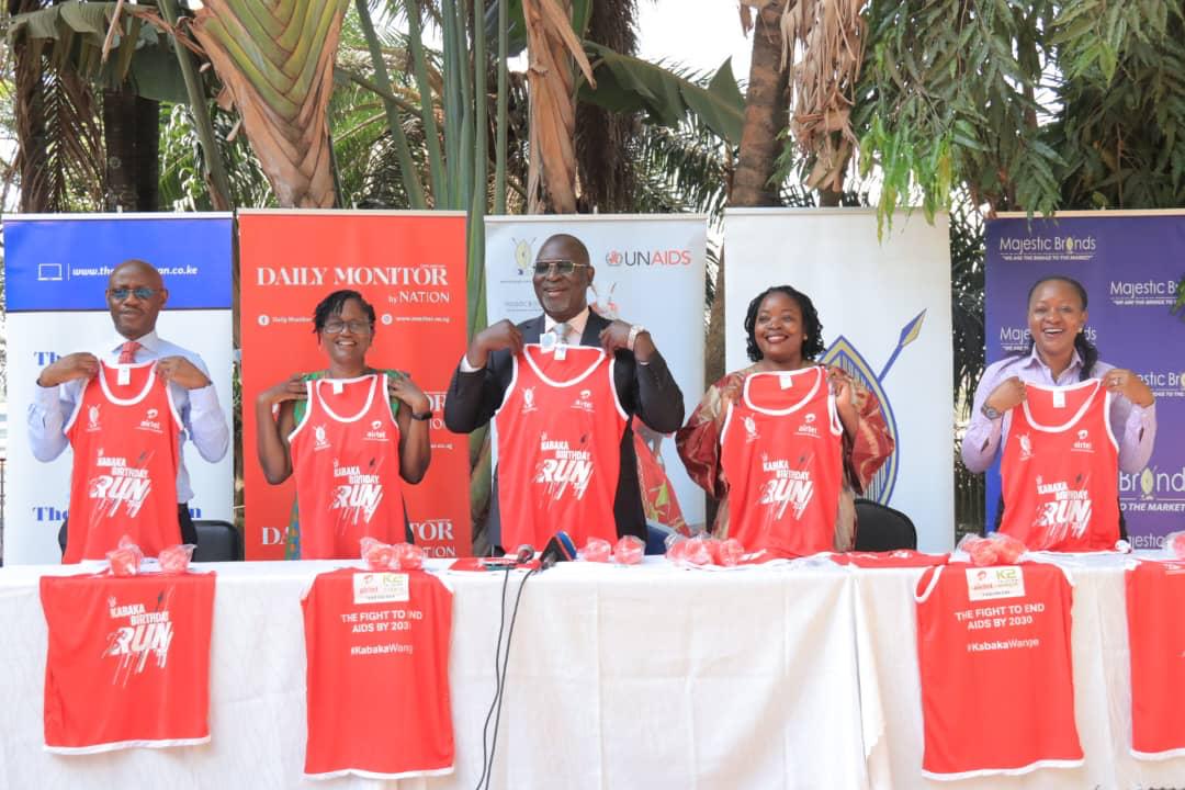 I have represented Oweek. Charles Peter Mayiga @cpmayiga , Katikkiro, to unveil the @DailyMonitor offices at Airtel house Wampewo Avenue as an official sales centre for Kabaka birthday run kits. The run is scheduled on 07th April 2024 starting at 7:00 am in Lubiri, Mengo.