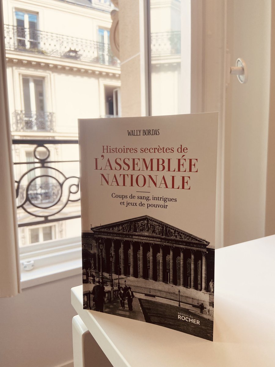 Félicitations au talentueux correspondant parlementaire du @Le_Figaro, et mon très cher ami, @wallybordas, pour son nouvel ouvrage « Histoires secrètes de l’Assemblée nationale » 🍾