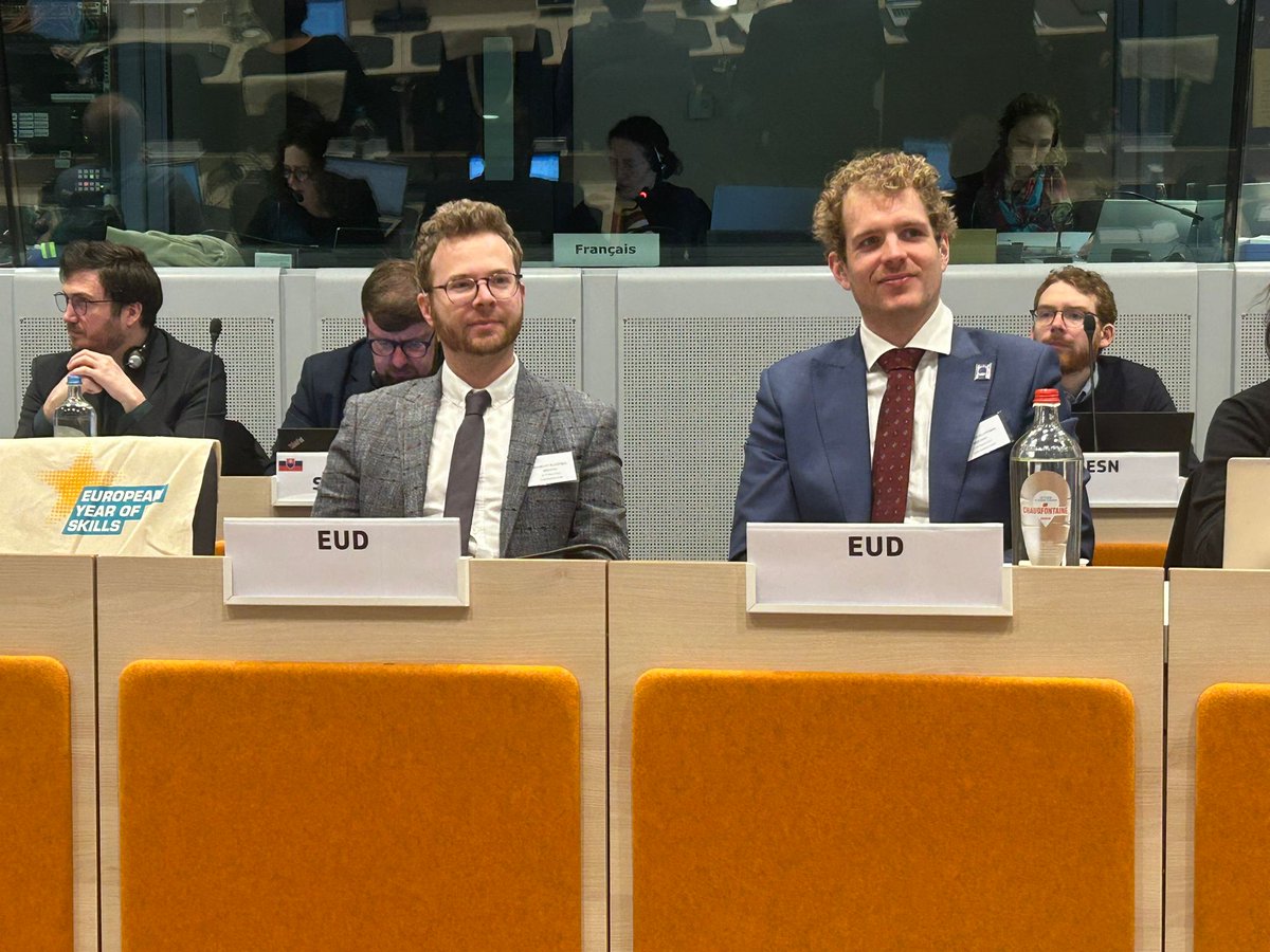 European Union of the Deaf (@eud_brussels) on Twitter photo This morning, EUD Executive Director & Policy Manager are participating in the @EU2024BE Disability Platform meeting. This morning's topic:
➡️Thematic priorities proposed by CSOs -
a. Passengers rights <a href="/EU_Commission/">European Commission</a>
b. Digital transition & assistive technologies <a href="/EURightsAgency/">EU Fundamental Rights ➡️ #HumanRights</a> This morning, EUD Executive Director & Policy Manager are participating in the @EU2024BE Disability Platform meeting. This morning's topic:
➡️Thematic priorities proposed by CSOs -
a. Passengers rights <a href="/EU_Commission/">European Commission</a>
b. Digital transition & assistive technologies <a href="/EURightsAgency/">EU Fundamental Rights ➡️ #HumanRights</a>