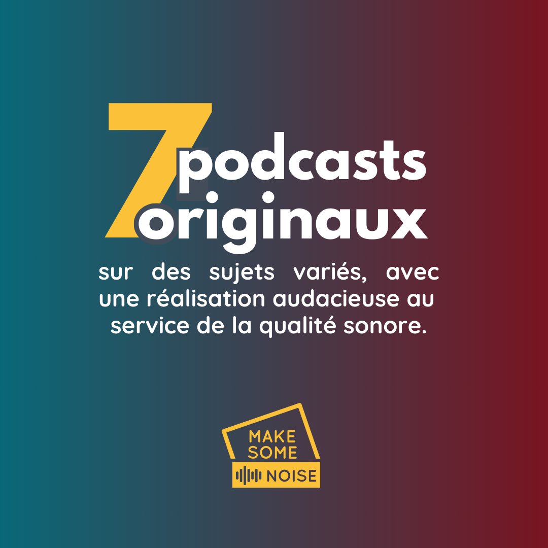 Découvrez nos 7 productions de podcasts originaux, couvrant des sujets variés, allant de la pop culture (anime, manga) aux témoignages inspirants, en passant par des recommandations et des informations positives.