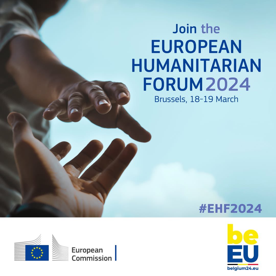 Grateful to be part of the #ehf2024 today in Brussels: in this troubled word it is crucial to maintain and increase humanitarian aid. European leadership, initiatives and resources are needed more than ever to save and protect lives, and to give hope to millions.