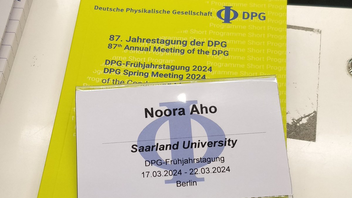 This week is all about meeting the physicists of Germany in Berlin🧑‍🔬🧠
#DPG2024 #dpg