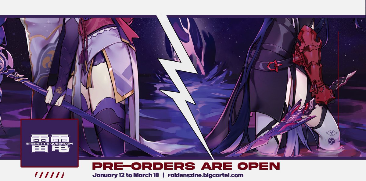 nooo I completely forgot to share a preview of my piece for this zine 💔 

here it goes tho, 6 hours left for POs!
