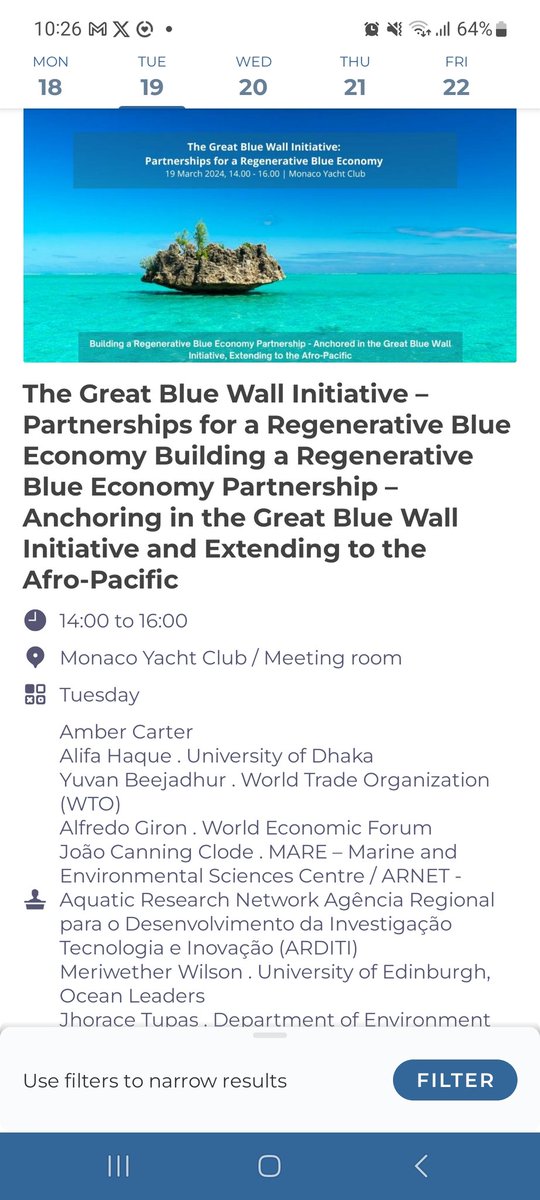 Come and join if you are in Monaco. @EdOceanLeaders, including myself, will be speaking at these very important events #MonacoOceanWeek @OceanoMonaco @MBIocean