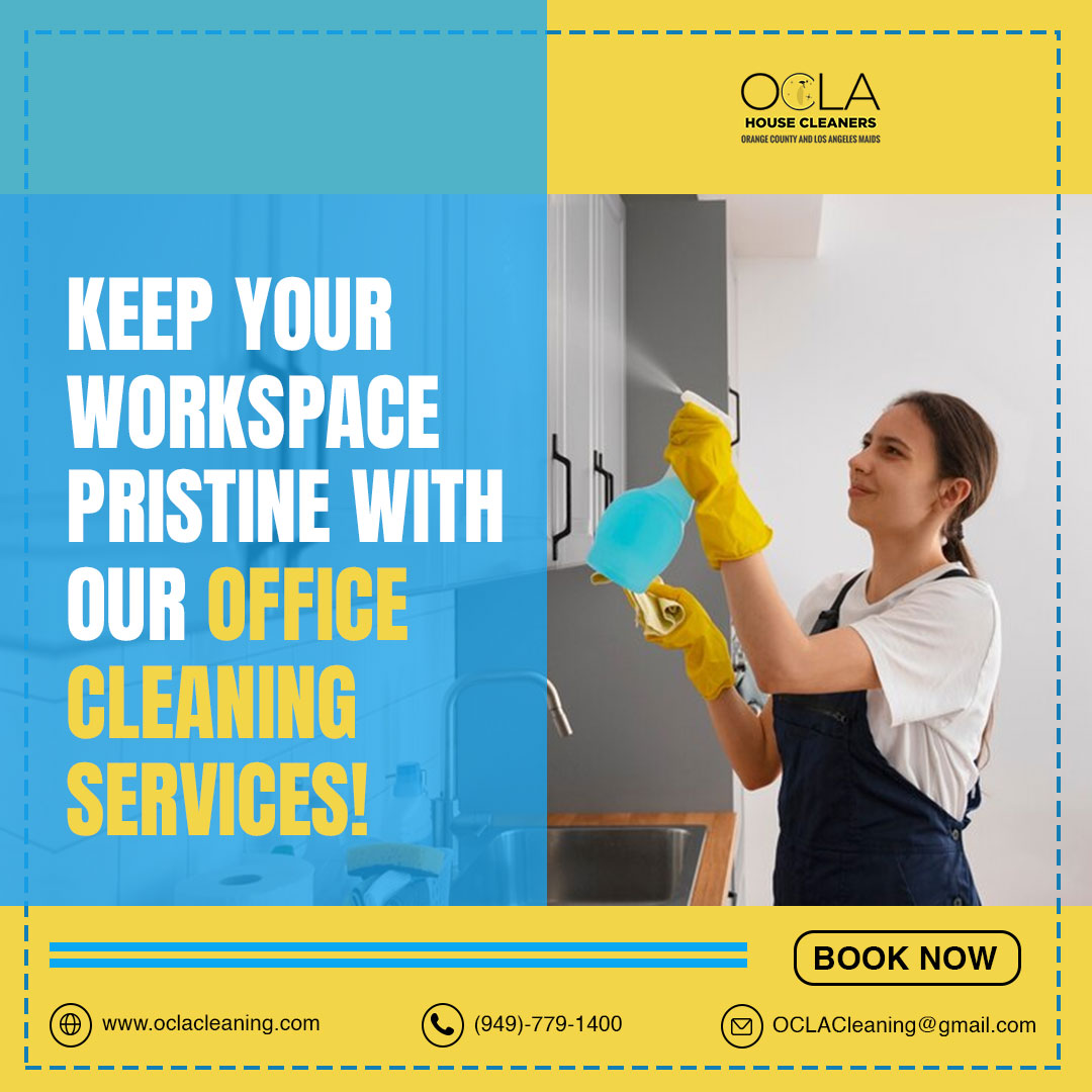 Boost productivity and morale in your office with our reliable and efficient cleaning services in Orange County. Let us handle the cleaning so you can focus on what matters most – your business!
.
Visit: oclacleaning.com
.
#housecleaning #cleaning #cleaningservice #clean