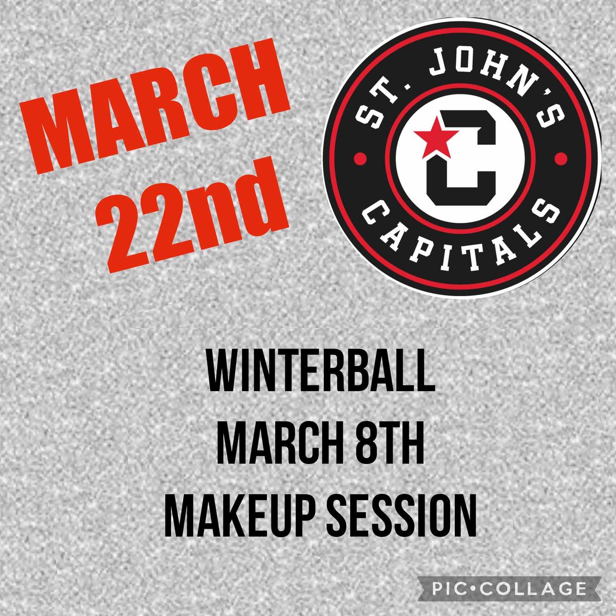 The March 8th, 2024 Winterball makeup session will be held Friday March 22, 2024. Same time and location.