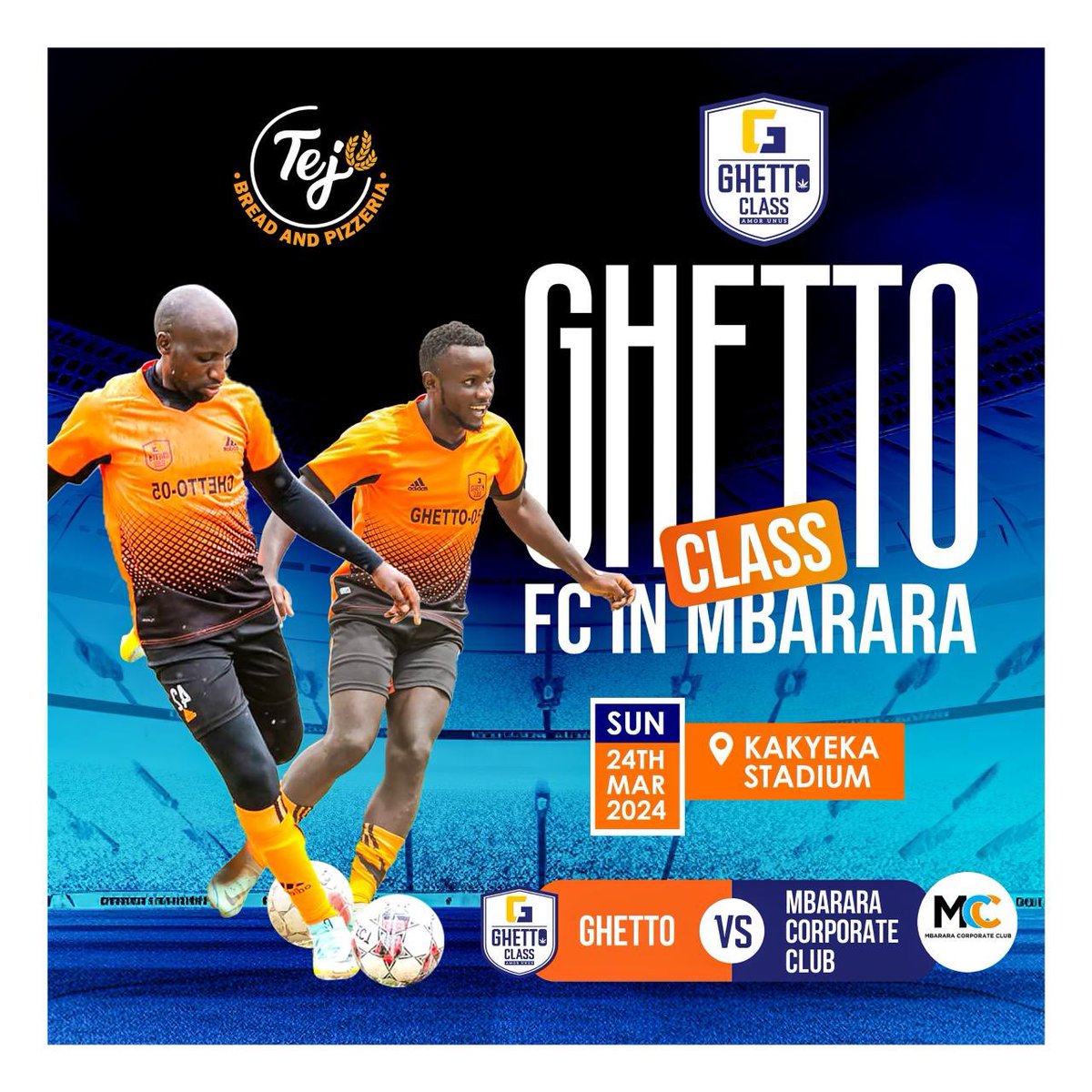 GhettoClass π (@ghettoclass_05) on Twitter photo The long awaited match is on this Palm Sunday at Kakyeka grounds as we take on <a href="/MbararaCorpClub/">MBARARA CORPORATE CLUB</a> in a friendly match. You all can't afford to miss this historical match. The long awaited match is on this Palm Sunday at Kakyeka grounds as we take on <a href="/MbararaCorpClub/">MBARARA CORPORATE CLUB</a> in a friendly match. You all can't afford to miss this historical match.