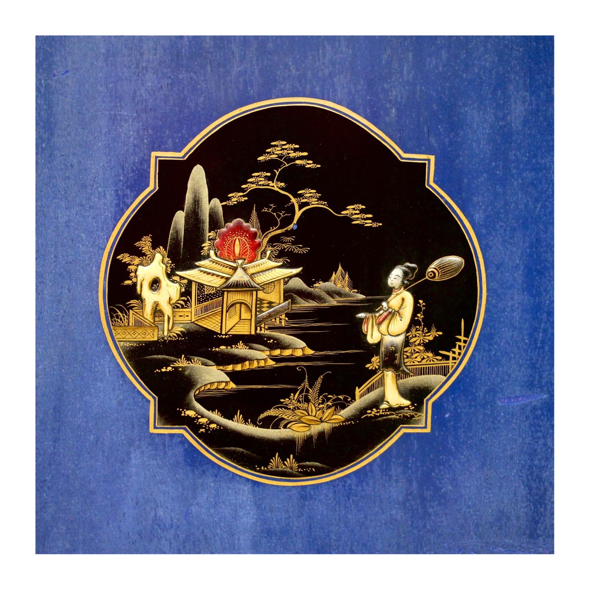 TrevanionGB's tweet photo. Our galleries are open for viewing today and tomorrow from 9:30am - 5pm.

The two day auction will be held on Wednesday 20th &amp; Thursday 21st March.

Day 1 - Lot 1 - 503
Day 2 - Lot 504 - 927

📷: Detail on a blue chinoiserie linen press, lot 888. https://t.co/ao19UBXbAh