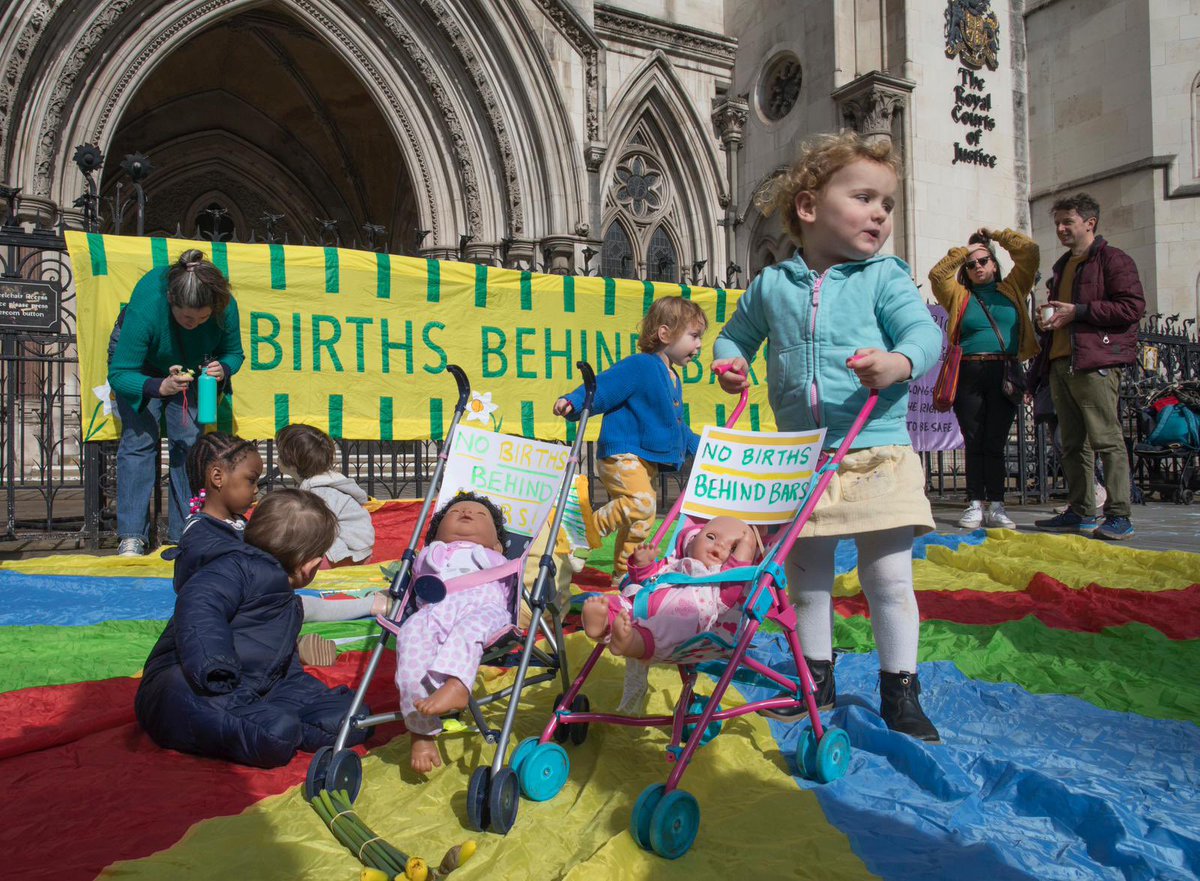 Sentencing guidelines from TODAY are changed to include pregnancy as a mitigating factor - to prevent pregnant women and new mothers from going to jail. We have been demanding this change for two years in solidarity with Louise Powell, Rianna Cleary and anyone pregnant in prison.