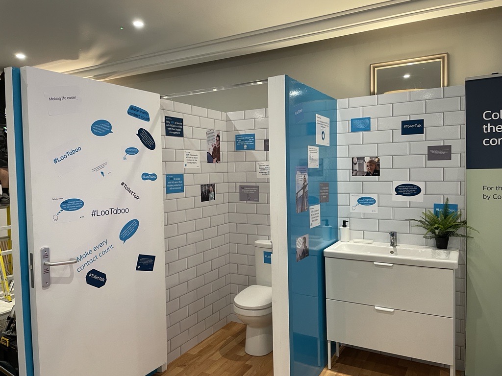Come and see us on stand number 2 at the MS trust conference to check out our toilet #coloplastprofessional #lootaboo #toilettalk #mstrust