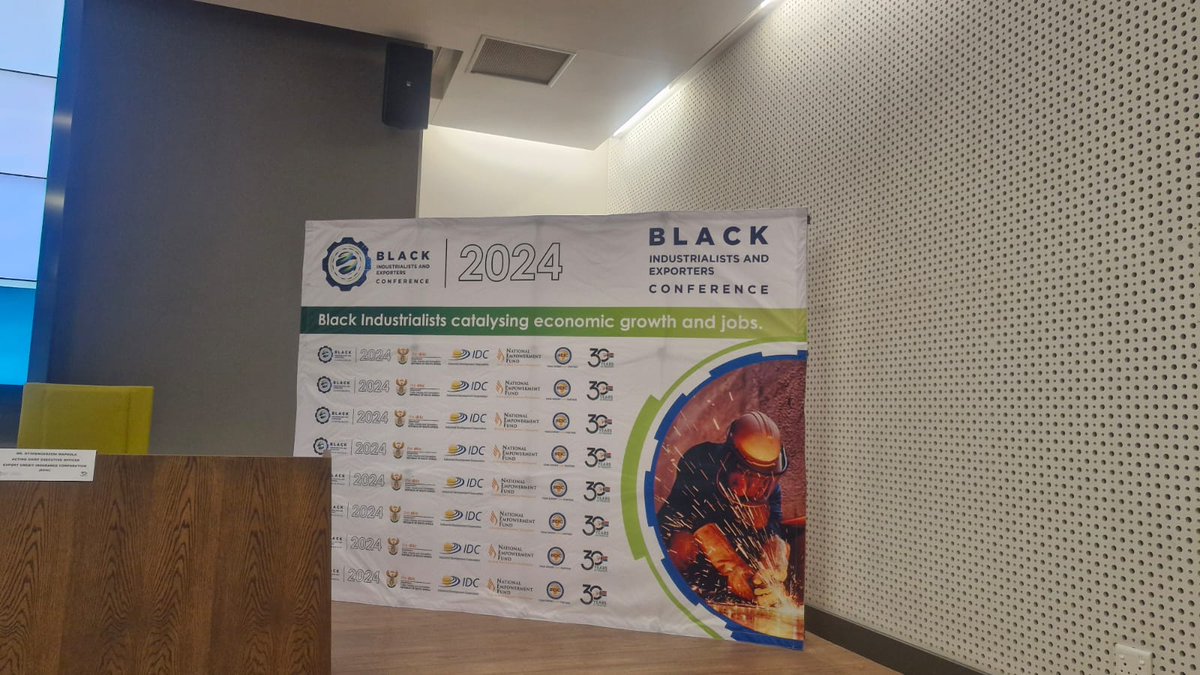 NEFCORP's tweet image. &quot;The conference with be an opportunity to highlight the opportunities available to black industrialists.&quot; 
#BIEC2024 #BIEC #BlackIndustrialistConference #BlackIndustrialist #NEF