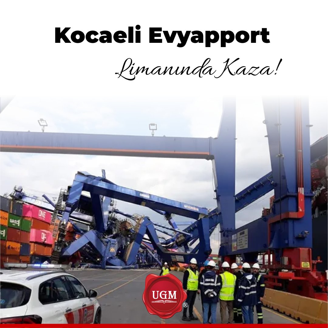 UNSPEDGM's tweet photo. Kocaeli Evyapport Limanında Kaza!
https://t.co/jxiuzfDUXL

Accident at Kocaeli Evyap Port!
https://t.co/5NKMHLk7N0

#UGM #UNSPEDGumrukMusavirliği #Haberler #GuncelHaberler #Kocaeli #Evyapport #Liman #Kaza #Gumruk #DısTicaret #DısTicaretHaberleri #Bilgilendirme https://t.co/kLJCw8ht9B