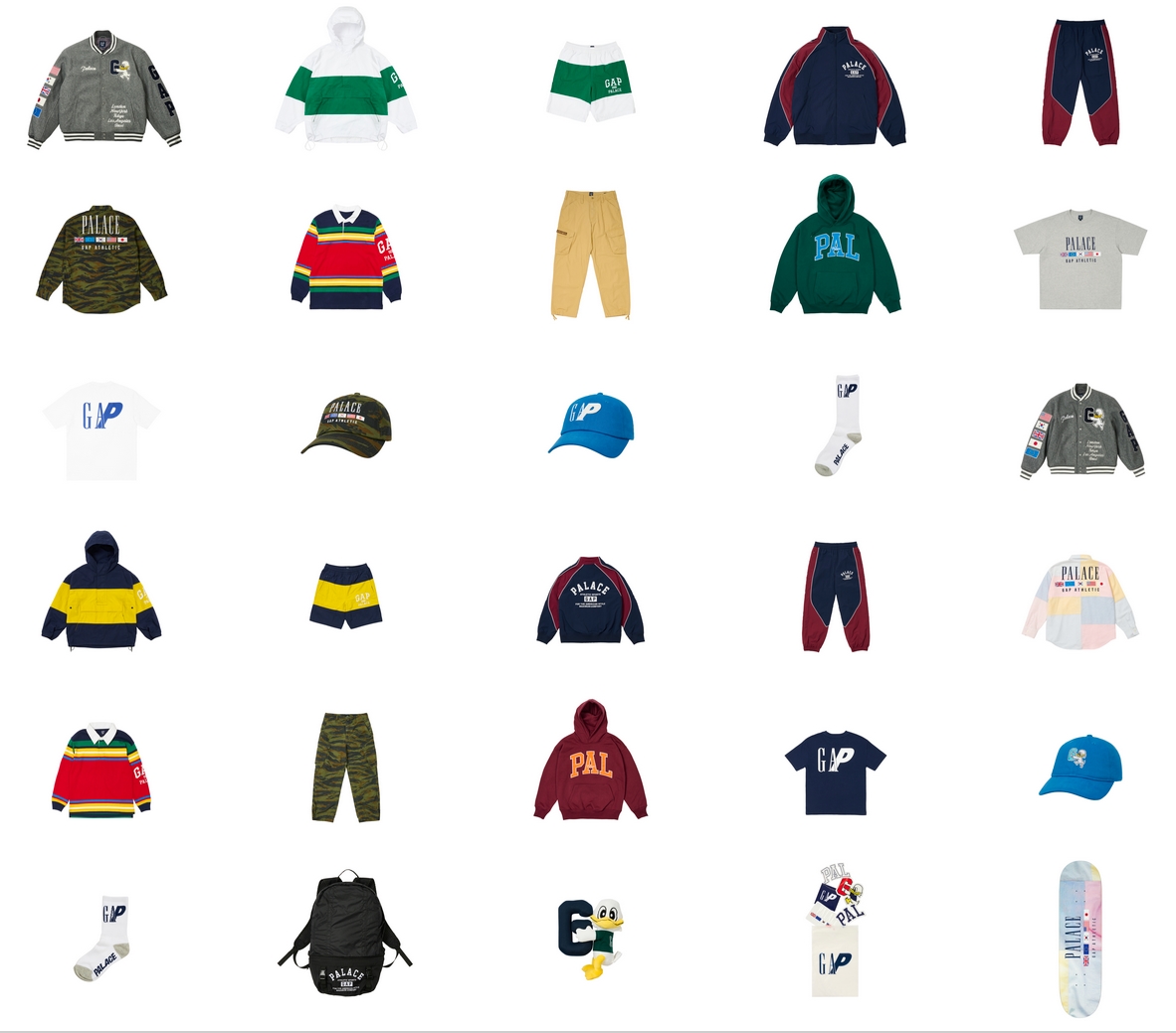 GAP × Palace Skateboards 2024 SPRING⁄SUMMER (ギャップ パレス GAP × Palace Skateboards 2024 SPRING⁄SUMMER (ギャップ パレス