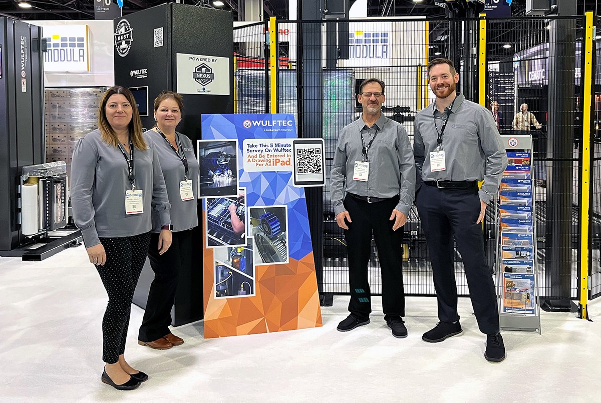 Wulftec's tweet photo. Quel fantastique #MODEX2024
Merci d'avoir visité le kiosque WULFTEC ! Si vous nous avez manqué au salon, visitez notre site Web 

What a fantastic #MODEX2024!
Thank you for visiting the WULFTEC booth! If you missed us at the show, visit our website https://t.co/oKYLPzKGkV