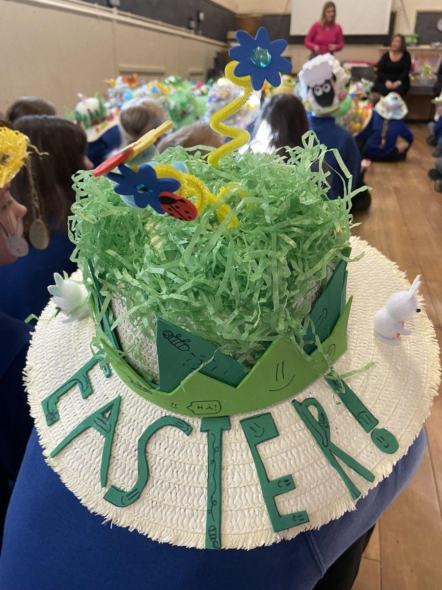 MarshLaneSch's tweet photo. A fabulous ‘Easter Bonnet Parade’ this morning, well done for the amazing efforts 🐣🐰🌷🌼 https://t.co/AlYKFR2n16