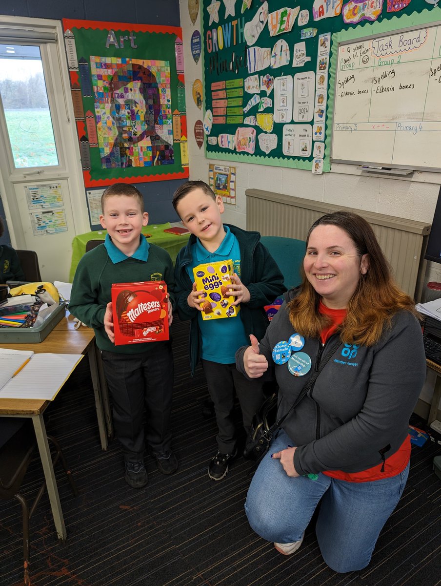 may_member's tweet photo. Thanks to P3 @StJoachim1 for the fabulous colouring in for our Easter competition they were fantastic. It was hard picking winners so we ended up with 3 one winner returns to school tomorrow hope she likes her surprise :) @mcc_herriot #eastercomp #beingcoop https://t.co/oNpoxZ5Abj