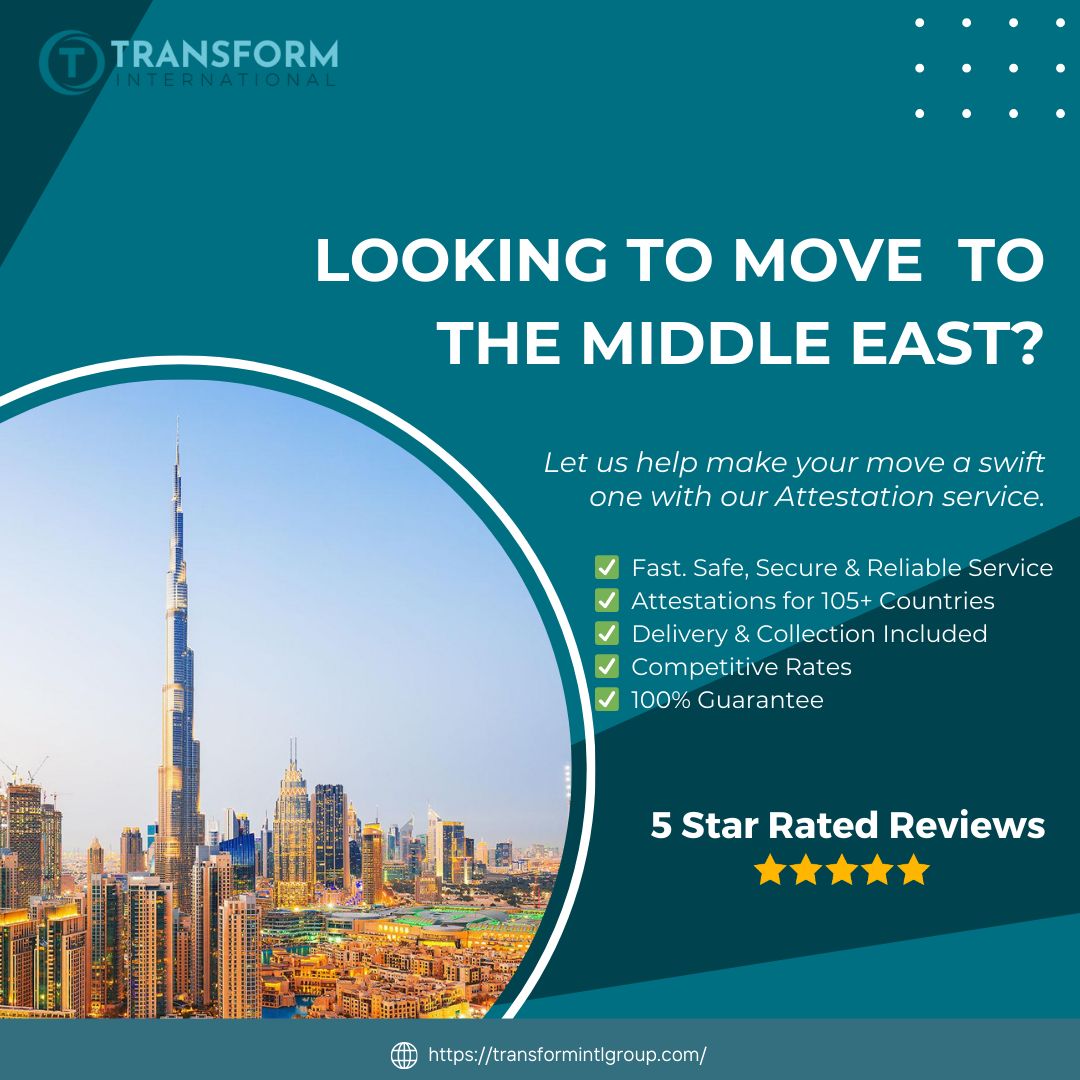 TransformEdGrp's tweet photo. Our Certificate Attestation Services in the UAE guarantee swift verification, dependability, and cost-effectiveness.

Your peace of mind, our goal!

Find out more here: https://t.co/k74Z9t34Fk 

#attestation #workingabroad #careers #MiddleEast https://t.co/1StMcWUaoP