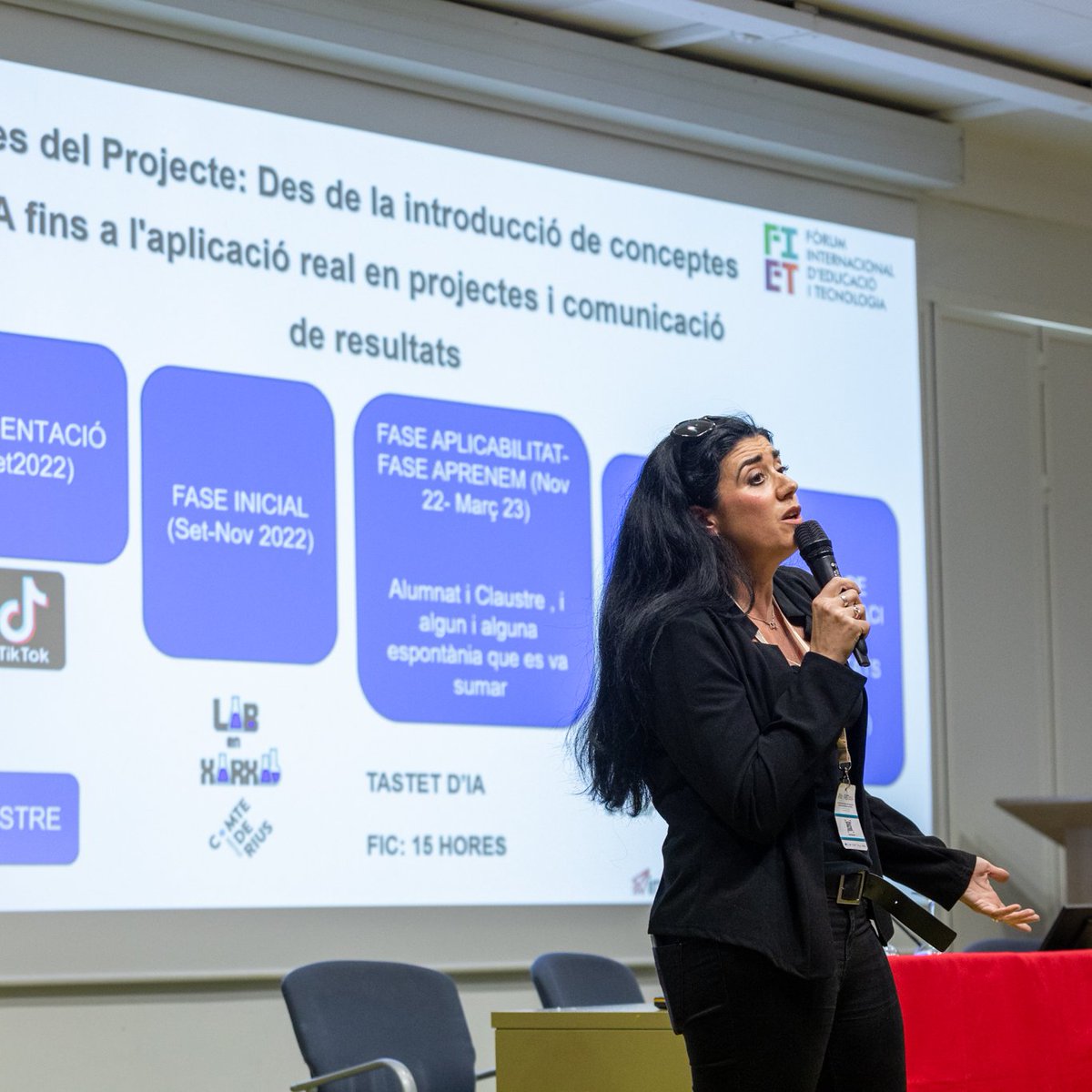 FIET Fòrum Internacional d'Educació i Tecnologia (@fietcat) on Twitter photo #FIET24 presentació dels projectes d’innovació pedagògica amb tecnologies digitals seleccionats al premi FIET Centres Transformadors.
Moderador: <a href="/vicent_villena/">Vicent Villena Serrano</a>
🔸Escola Saavedra
🔸Institut Castellet
🔸Institut Comte de Rius
#educació #IA #PlanDeRecuperación #NextGenerationEU #FIET24 presentació dels projectes d’innovació pedagògica amb tecnologies digitals seleccionats al premi FIET Centres Transformadors.
Moderador: <a href="/vicent_villena/">Vicent Villena Serrano</a>
🔸Escola Saavedra
🔸Institut Castellet
🔸Institut Comte de Rius
#educació #IA #PlanDeRecuperación #NextGenerationEU
