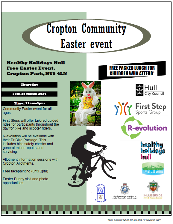 @Hullfloodrisk will be at the Cropton community easter event, we hope to see you there! details ⬇