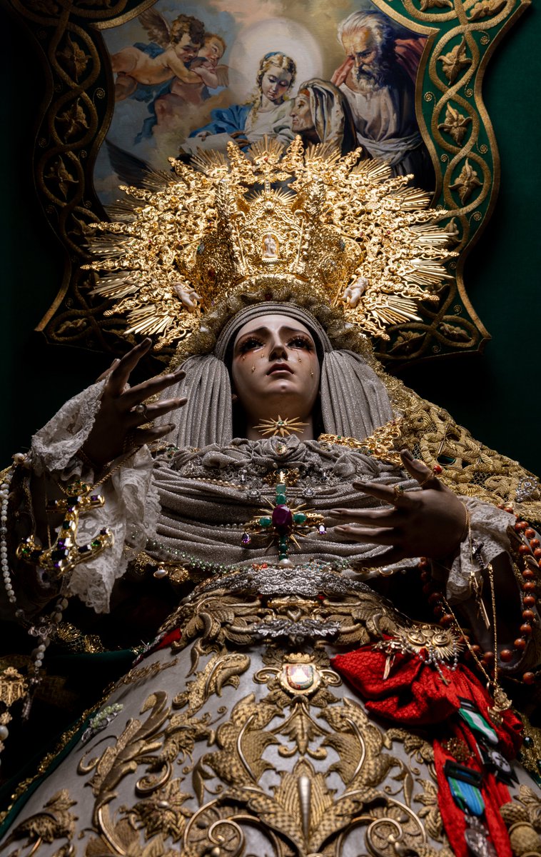 #NE2024 | María Santísima de Nueva Esperanza ya se encuentra en su trono procesional a la espera de un nuevo Martes Santo.

📸 <a href="/LMFotosCofrades/">LMFotosCofrades</a> 

#SomosNE
#NuevaMalaga
#cofradiasMLG