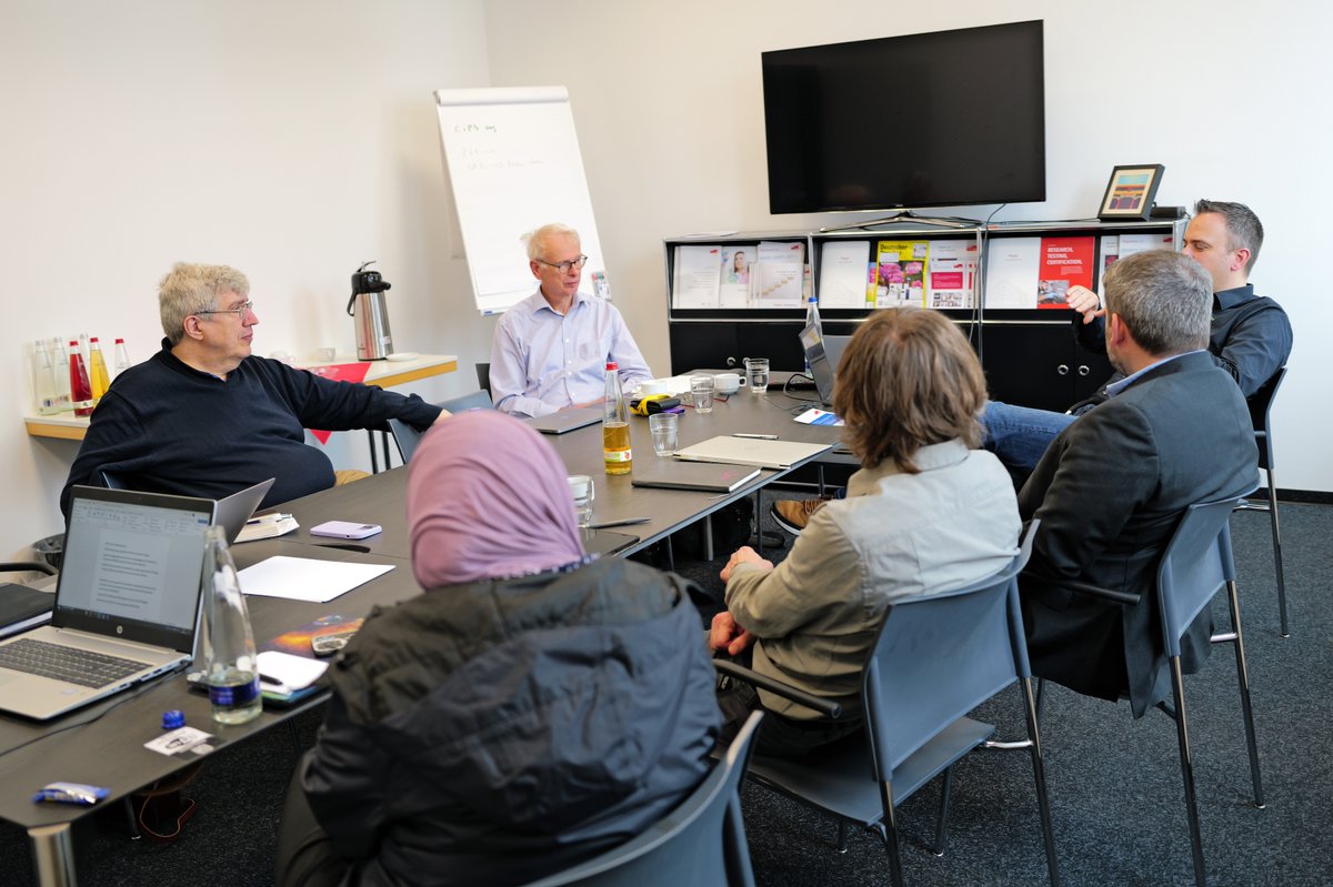 CIP4org's tweet photo. The exclusive CIP4 seminar on JDF, XJDF and PrintTalk was held in Munich on 12 and 13 March. It was free of charge for participants. The small group format with participants from industry and academia allowed for an intensive and detailed discussion of the CIP4 technologies. https://t.co/GBd7yKe8al