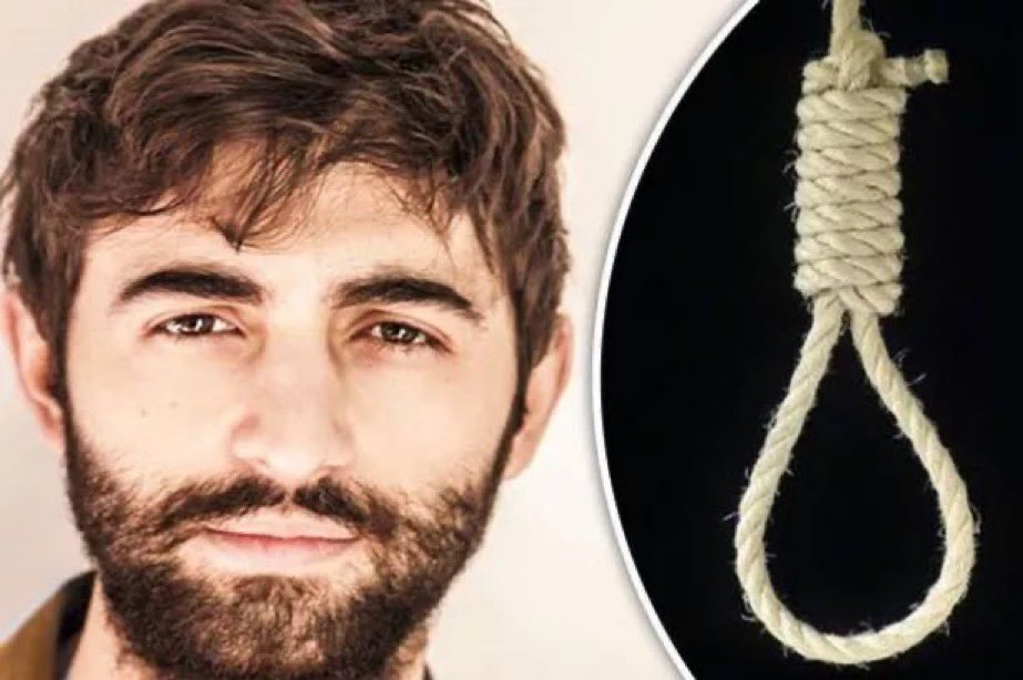 MorbidKnowledge's tweet photo. Throughout the course of live theater, there have been a number of cases of actors accidentally taking their own lives during scenes. 

In 2016, actor Raphael Schumacher tragically hung himself while reenacting a hanging scene on stage. 

The stunt left him in a coma, and shortly afterward, doctors declared him clinically deceased.