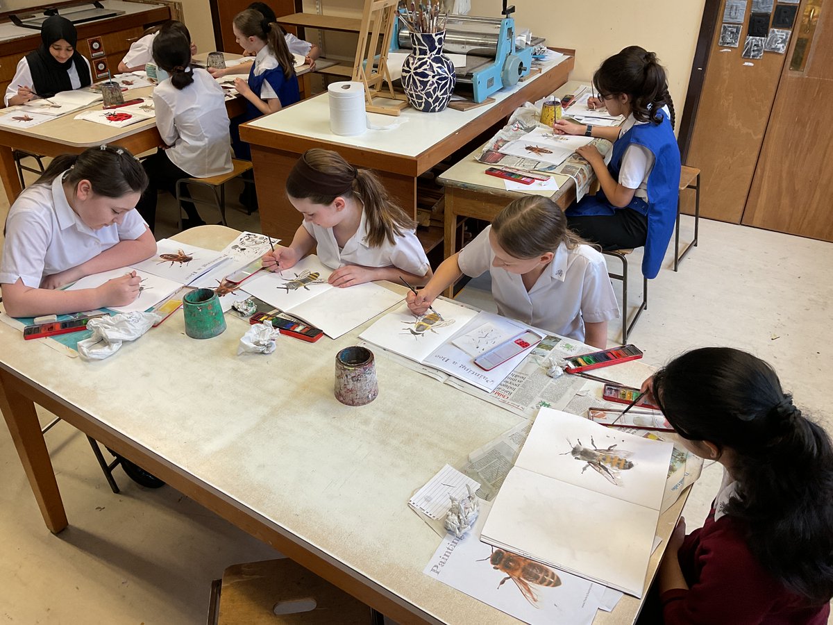 Art Dept. at Bolton School Girls’ Division tweet media