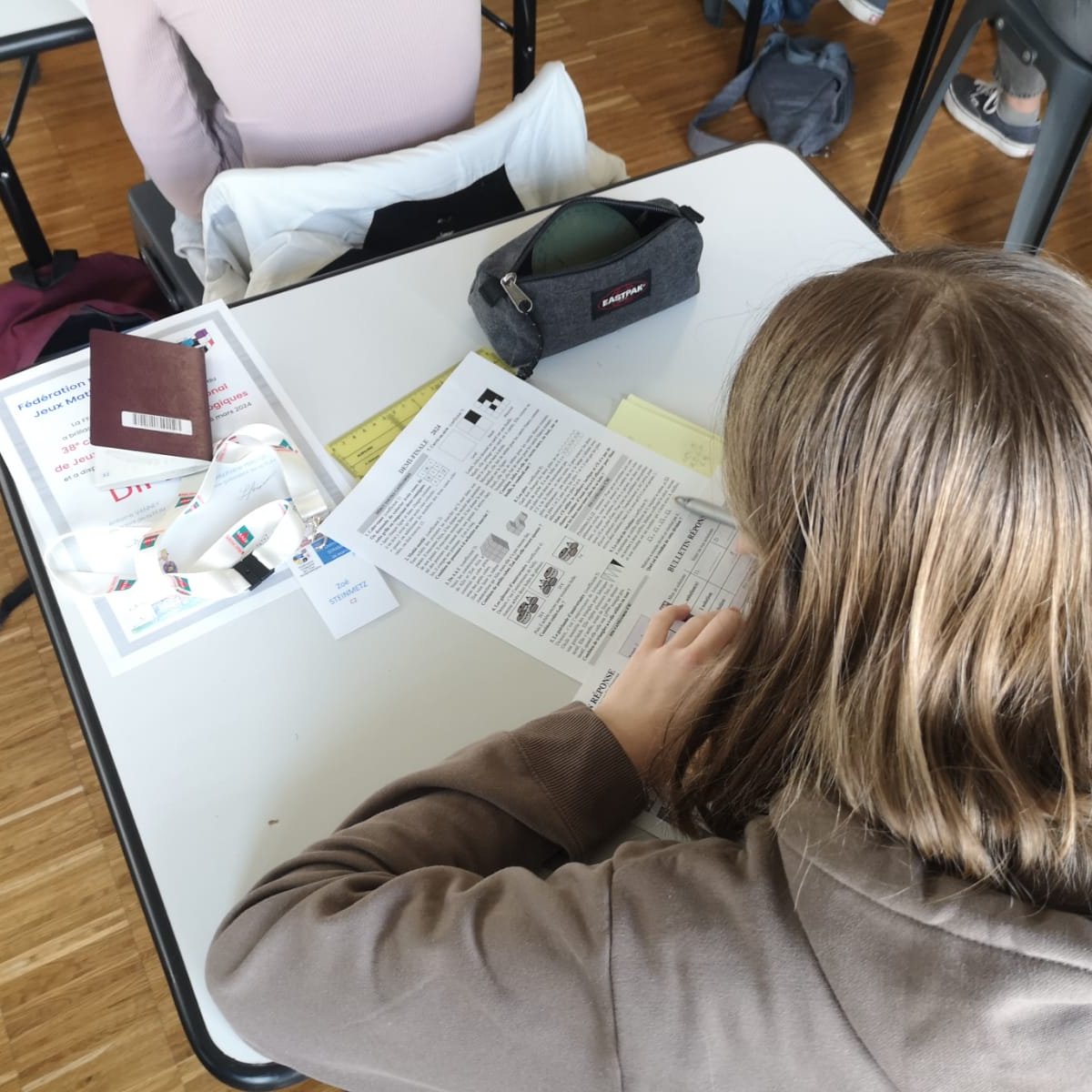 acstrasbourg's tweet photo. 📸Retour en images : 240 élèves de l'@acstrasbourg  ont participé au 38e championnat des jeux #mathématiques de la #FFJM à l'@EuropeanS_Stg.
📐Tous les âges ont phosphoré dans plusieurs catégories pour le plaisir de faire des #maths.

Rendez-vous pour la grande finale le 18 mai ! https://t.co/CIws9Unfk3