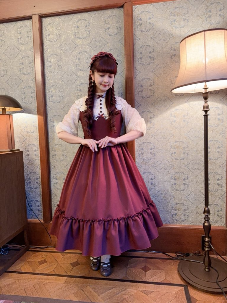 イノセントワールド　ツル薔薇レースワンピース　青木美沙子 イノセントワールド 浅 つる薔薇レースアニバーサリー