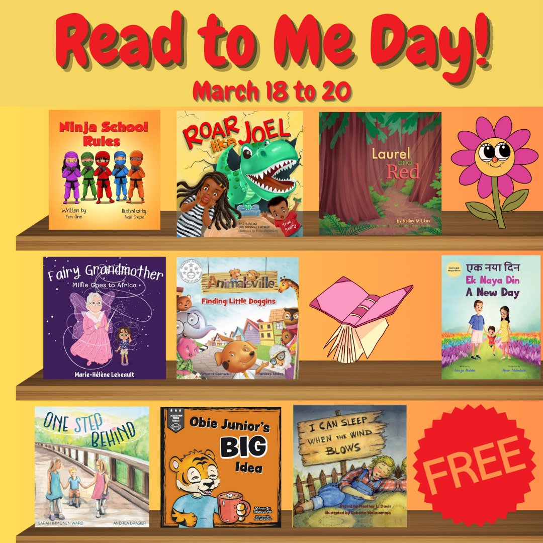 📚🌍 Happy International Read To Me Day! 
amz.run/90Lz 📖💫
#ReadToMeDay #FreeEbooks #FamilyReading #StorytimeFun #Ad #readerscommunity #readers #parents #kids