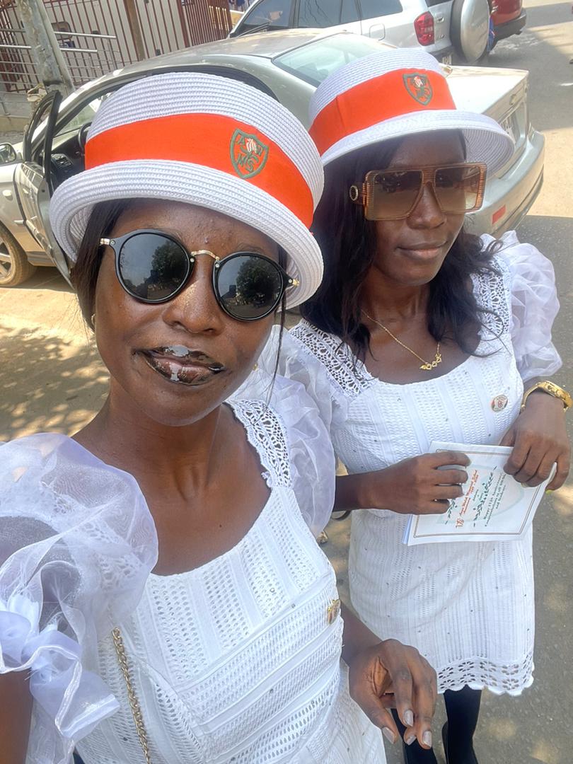 tonyavui's tweet photo. We carry ourselves with Dignity and Poise ๐๐งก #AWMS175 #AWOGA https://t.co/IjWkvjdgDi