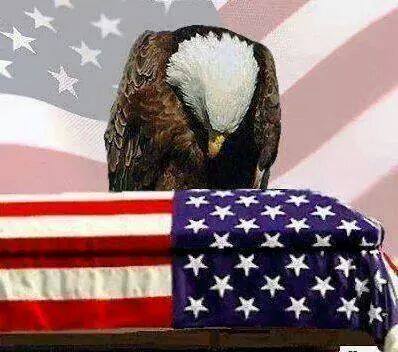 Today we lay to rest a 32 yr old Afghanistan Veteran with 4 very young children. THE COST OF WAR!