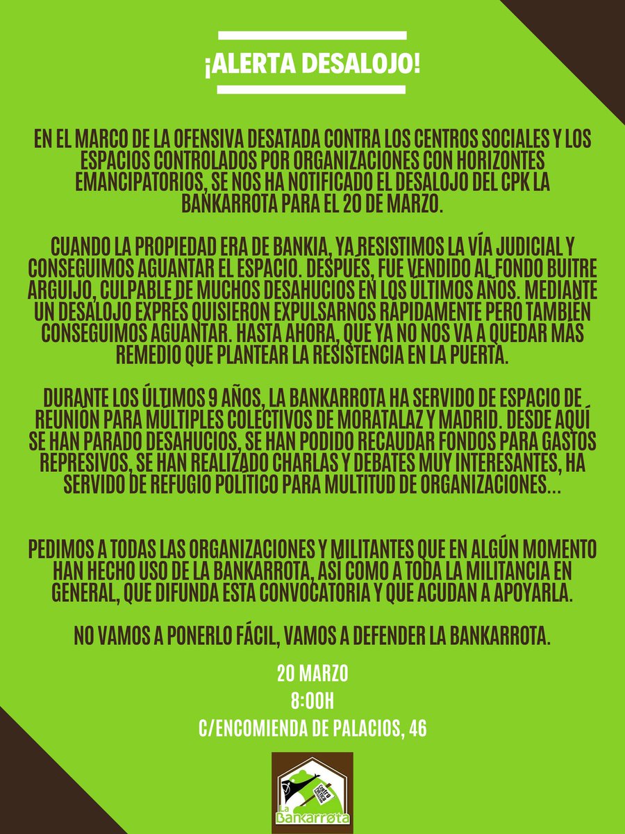 CPK La Bankarrota tweet media