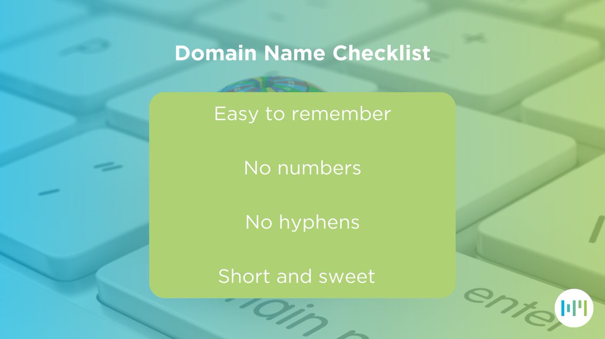myhostirl's tweet photo. Here’s a few things to keep in mind when registering a #domain name

If it’s too long and complicated, your customers won’t be able to remember it

Read our latest blog post for more: https://t.co/vURs3oTDVW https://t.co/F9hCSIkkEK
