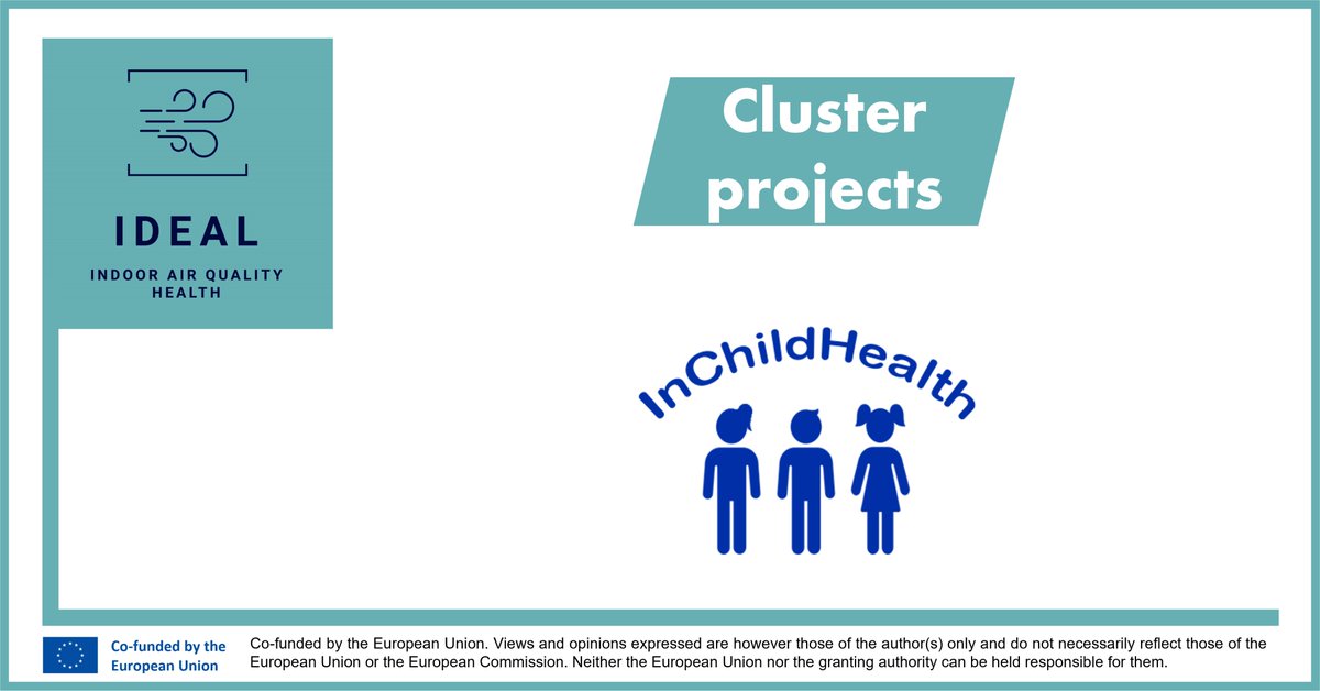 📢 #CitizenScience plays an important role in the @InChildHealthEU project. 👦 👧

👉 Check out how pupils from the involved schools can actively participate in the research project:
inchildhealth.eu/citizen-scienc…

#IDEAL_Cluster #hadea #health #HorizonEurope #IAQ #AirQuality