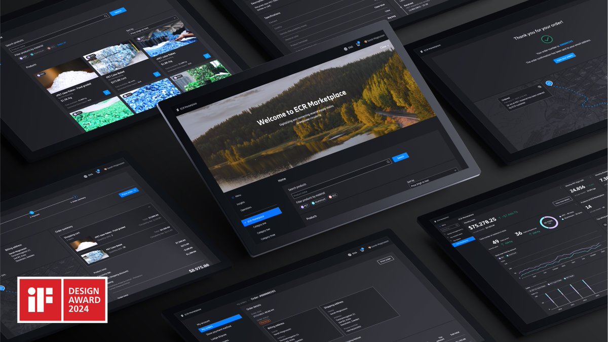 ericsson's tweet photo. 📢 Exciting news! #EricssonConnectedRecycling (ECR) won the 2024 iF Design Award for User Experience. Explore its role in Ericsson's commitment to a connected world through circularity.
More about it here 🔽
https://t.co/GxMSZ0xQ8S
#iFAward #CircularEconomy https://t.co/tXJ4BUrMV9